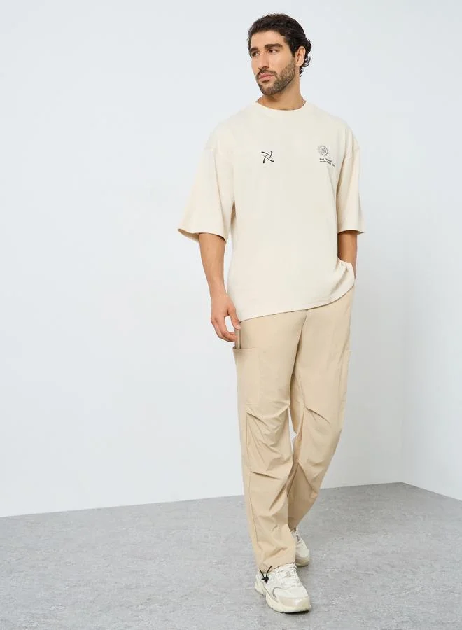 ستايلي بنطال كارجو بقصة مريحة وستايل ستريت وير